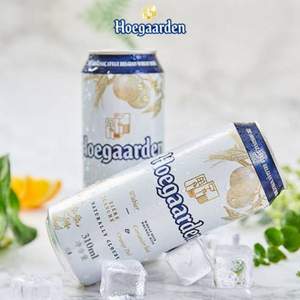 Hoegaarden 福佳 比利时风味精酿小麦白啤酒 310ml*24听*2件