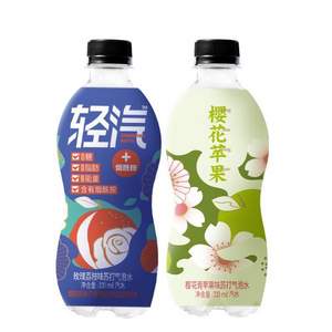 新口味，bestinme 轻汽 苏打水气泡水 330ml*6瓶