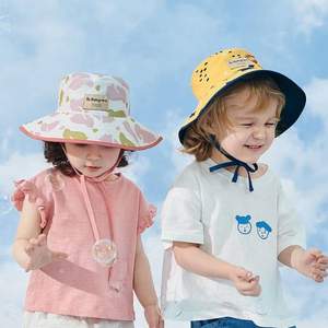 A类标准，babycare 儿童/成人亲子UPF50+防紫外线渔夫帽