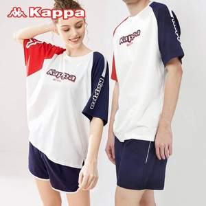 Kappa 卡帕 21春夏新品 男款纯棉运动套头家居服 KP1H01 
