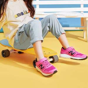 New Balance 女童网面休闲运动鞋  YT570PW（28~38码）