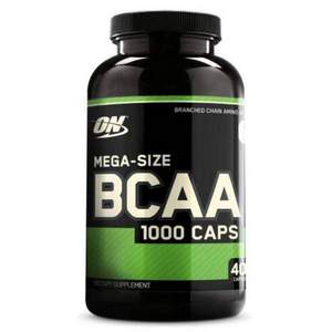 Optimum Nutrition/ON 奧普帝蒙 BCAA支鏈氨基酸膠囊400粒