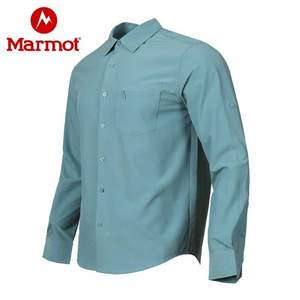 Marmot 土拨鼠 2021年夏季新款男士速干长袖衬衫 E41891 2色