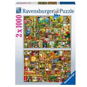 Ravensburger 睿思 Colin Thompson系列拼图 2合1特别版 1000块*2个