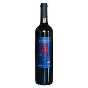 澳洲原瓶进口，Auscess 澳赛诗 蓝A 西拉子干红葡萄酒 750ml*2瓶