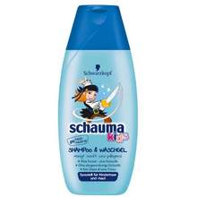<span>白菜！</span>Schwarzkopf 施华蔻 Schauma 儿童洗发沐浴二合一250mL*5瓶