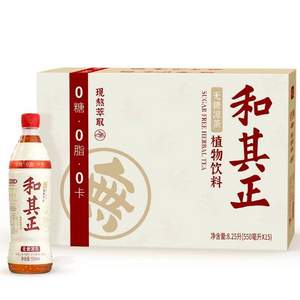 和其正 無糖植物涼茶550mL*15瓶