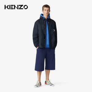 KENZO 高田贤三 Sport 男士短款派克夹克外套 FB55BL5601NJ