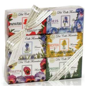 意大利进口 Nesti Dante 内斯蒂丹特 山麓花韵系列沐浴皂礼盒150g*6块 