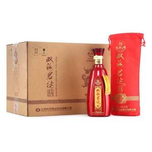 Plus会员，双沟 珍宝坊 红君坊 I号 42度浓香型白酒500mL*6瓶整箱装 简约装 