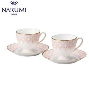 Narumi 鸣海 Aurora系列 双人骨瓷杯碟套装 52251-20861