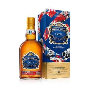 Chivas 芝华士 13年嘿潮定制瓶 黑麦桶限定版苏格兰调和威士忌 500ml 