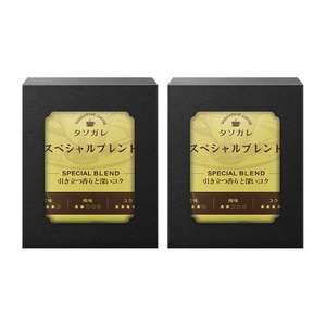 临期特价，TASOGARE 隅田川 意式特调挂耳纯黑咖啡粉 8片*2盒