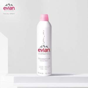 88VIP会员，evian 依云 保湿舒缓矿泉水喷雾 300ml*4瓶