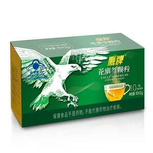 鷹牌 無糖花旗參茶 3g*10袋*2盒