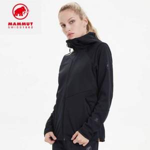 2021年新款，Mammut 猛犸象 Ultimate VI 女士防风连帽软壳