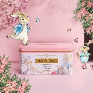 Twinings 川宁 X 彼得兔 限量联名 红茶精选茶包3口味2g*18袋*2盒