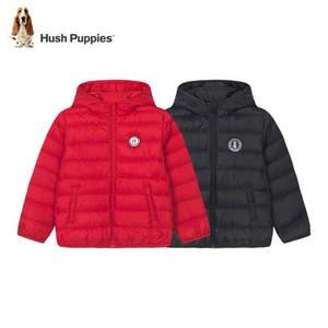 Hush Puppies 暇步士 21秋冬新款 男女童90%羽絨服外套（105~170碼）兩色