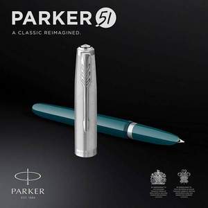 Parker 派克 51复刻版 暗尖钢笔 F尖