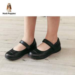 Hush Puppies 暇步士 女童真皮小皮鞋 DP9540（26~37碼）