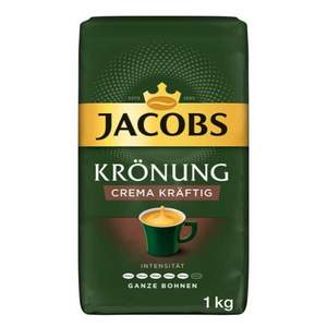 Jacobs 雅各布斯 Krönung Crema kräftig 经典皇冠 深度烘焙咖啡豆1000g