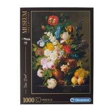 Clementoni Museum博物館系列 Van Dael作品 花卉 1000塊拼圖