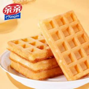 松軟可口，親親 華夫餅 750克 整箱裝