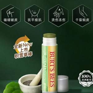 Burt's Bees 小蜜蜂 多效积雪草万用棒软膏 4.25g