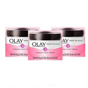Olay 玉蘭油 夜間緊膚晚霜 56g*3瓶裝