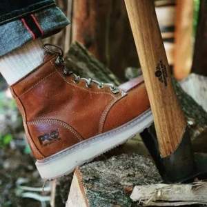 US7.5码，Timberland PRO® 添柏岚 Barstow Wedge 全粒面抗疲劳 男士软头工装靴89647