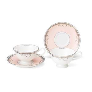 新品，Narumi 鸣海 Jill Stuart吉尔斯图尔特系列 双人陶瓷杯碟套装 51852-23116