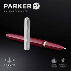 销量第一，Parker 派克 51复刻版 暗尖钢笔 M尖