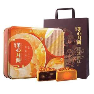 香港美心 金装彩月 月饼礼盒（6饼6味）420g*2件