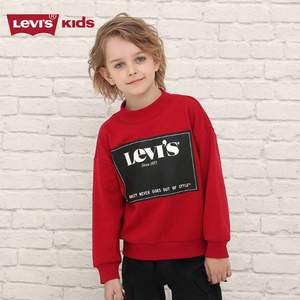 2021秋季新款，Levi's 李维斯 儿童套头卫衣（110-160cm）