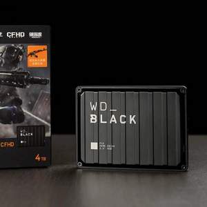 國行帶保，Western Digital 西部數(shù)據 WD_Black P10 游戲硬盤4TB
