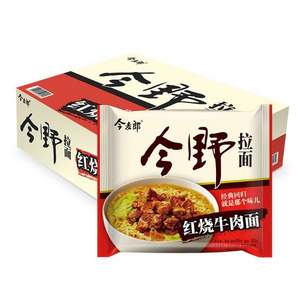 今麦郎 今野拉面 红烧牛肉面 94g*24袋