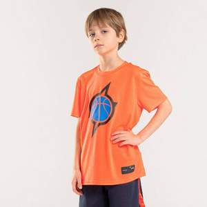 Decathlon 迪卡侬 TS500 男孩/女孩篮球运动T恤