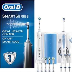 Oral-B 歐樂B Smart 5000 專業(yè)護理電動牙刷（6刷頭）+WaterJet MD20 沖牙器（4噴頭）套裝