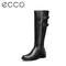 ECCO 愛步 Sartorelle 25 型塑系列 女士真皮平底長靴266603