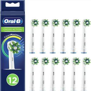 Oral-B 歐樂B CrossAction 多角度清潔型刷頭*12支