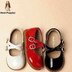 Hush Puppies 暇步士 21秋新款女童漆皮小皮鞋 DP8078 3色