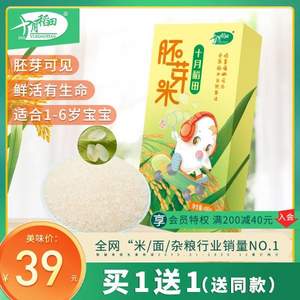 十月稻田 胚芽米480g*2袋