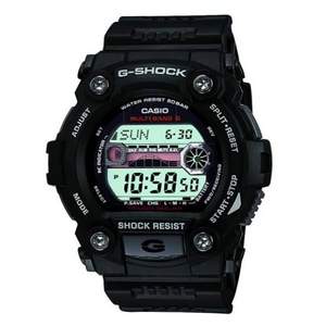 六局电波，Casio 卡西欧 G-Shock系列 GW-7900-1CR 经典6局太阳能电波表