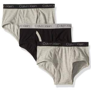 Calvin Klein 卡尔文·克莱恩 男童棉质三角内裤 3条装 