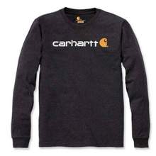 Carhartt 男士印花长袖T恤