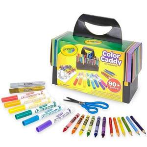 Crayola 绘儿乐 Color Caddy 便携式手提绘画工具套装