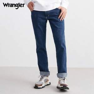 双11预售，Wrangler 威格 803 男士中腰舒适牛仔裤