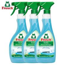 德国进口，Frosch 菲洛施 重油污清洁剂 500ml*3瓶 赠环保袋