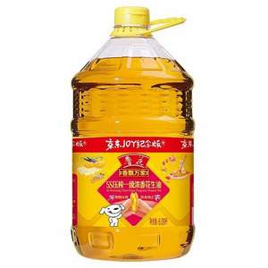 魯花 5S壓榨一級(jí)花生油 6.09L*2件
