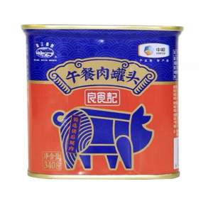 中粮  珠江桥牌 午餐肉罐头 340*2罐